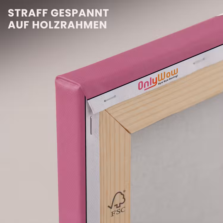Softijs - Edelstenen - Roze - Hoorntje canvas 2cm klein -uniquesellingpoint_afwerking-onlywow_DE