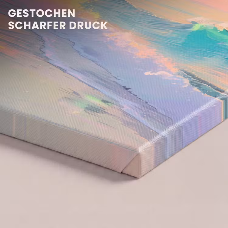 Zomerlicht - Strand - Fonkelende accenten canvas 2cm klein -closeup_print_DE