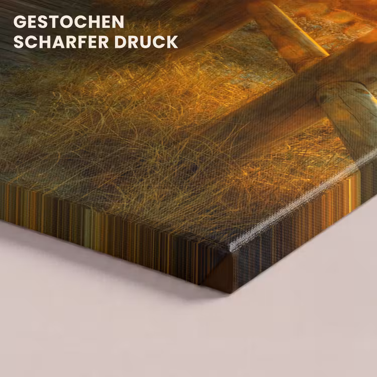 Zon - Strand - Duin - Horizon - Gras - Pad - Oranje canvas 2cm klein -uniquesellingpoint_afwerking-onlywow_DE