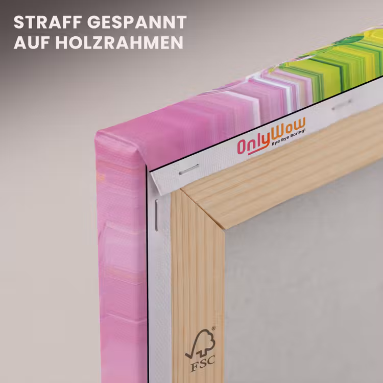 Zonnebril - Vrouw - Jas - Veren canvas 2cm klein -uniquesellingpoint_afwerking-onlywow_DE