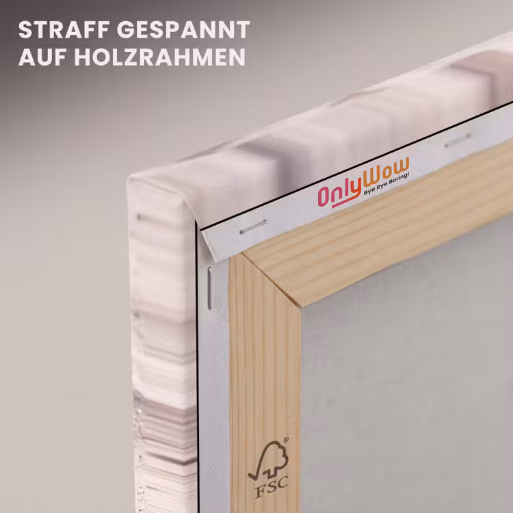 Zonnebril - Strand - Vakantie - Rood canvas 2cm klein -uniquesellingpoint_afwerking-onlywow_DE