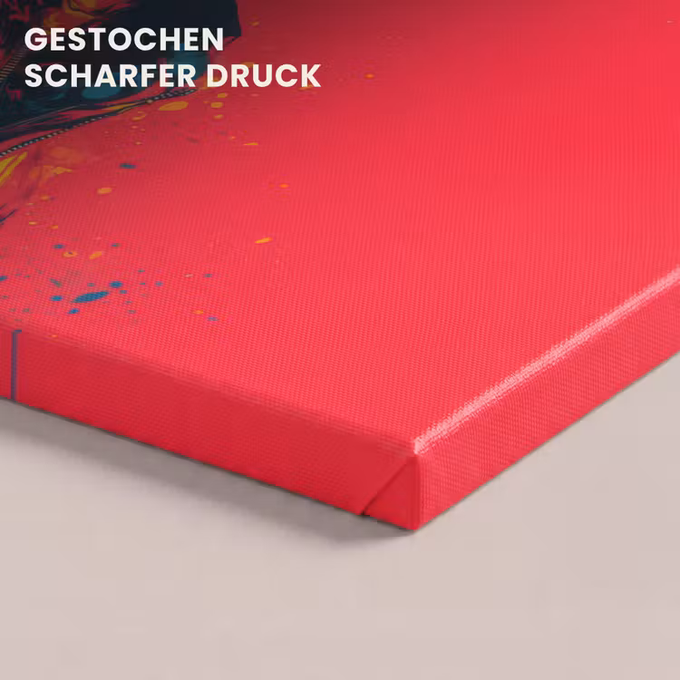 Zonnebril - Schedel - Jas - Rood canvas 2cm klein -closeup_print_DE