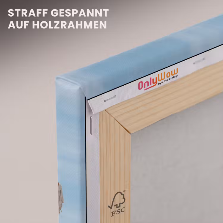 Parasol - Lucht - Rood canvas 2cm klein -uniquesellingpoint_afwerking-onlywow_DE