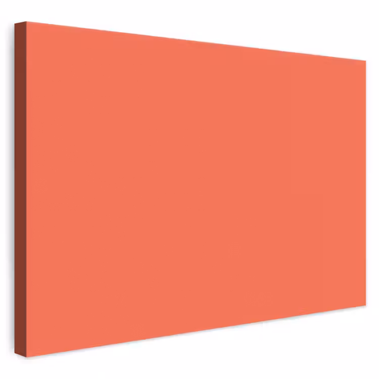 Sunset - Salmon - Oranje canvas 2cm klein 34 -3d