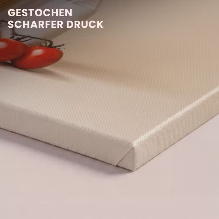 Spaghetti - Melk - Tomaten - Eieren - Brood canvas 2cm klein -sfeer3