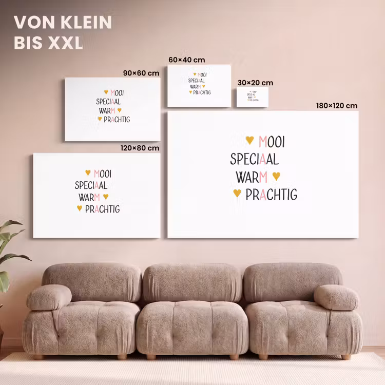 Spreuken - Mama - Quotes canvas 2cm klein -sfeer3