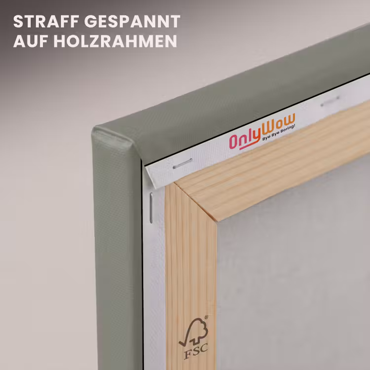 Spreuken - Quotes Jij bent de allerliefste Mama - Moederdag - Moeder cadeautje canvas 2cm klein -uniquesellingpoint_afwerking-onlywow_DE