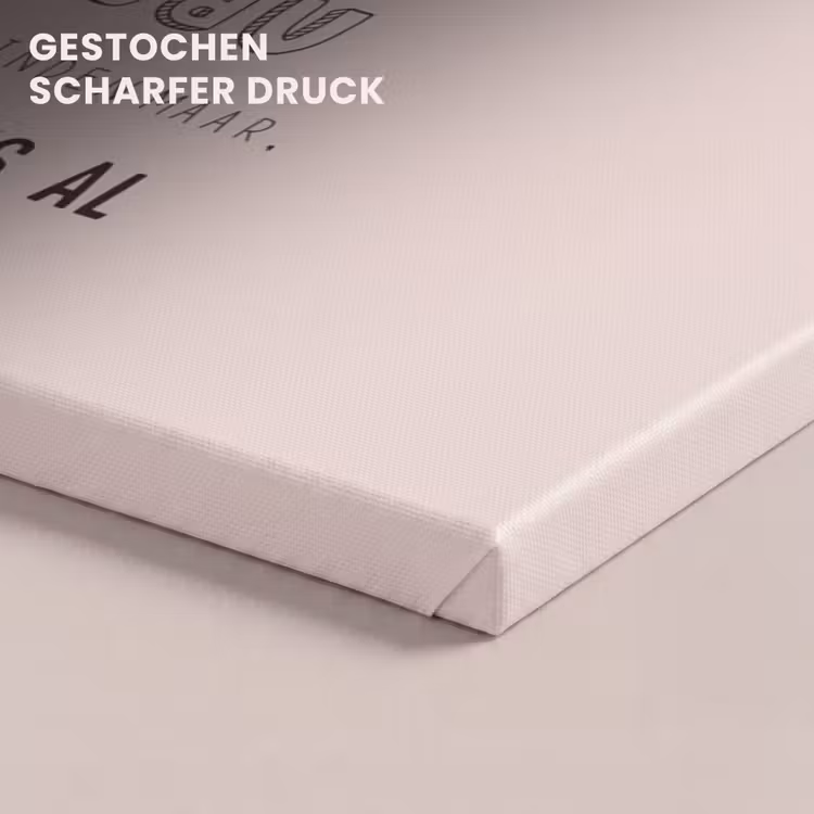 Spreuken - Quotes Mama Je Hebt Ons Al - Moederdag cadeau voor mama - Roze canvas 2cm klein -closeup_print_DE