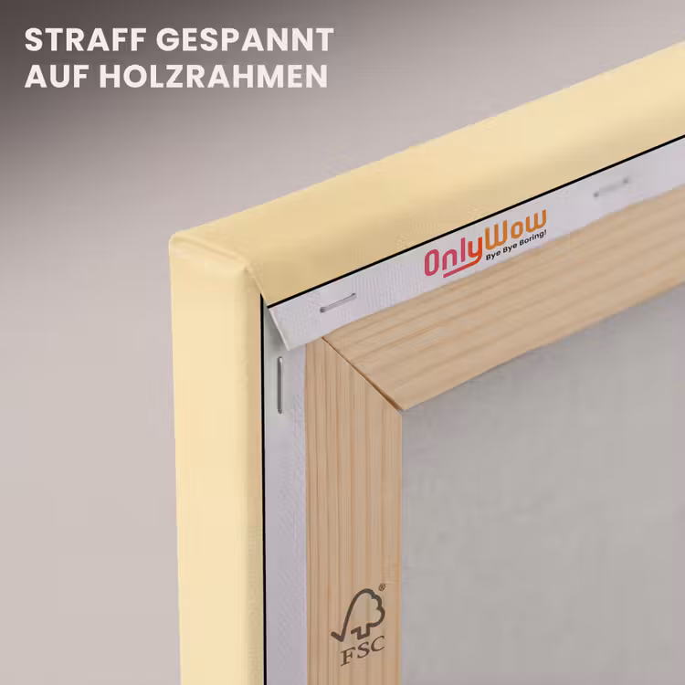 Stekels - Vis - Opgeblazen - Bruin canvas 2cm klein -uniquesellingpoint_afwerking-onlywow_DE