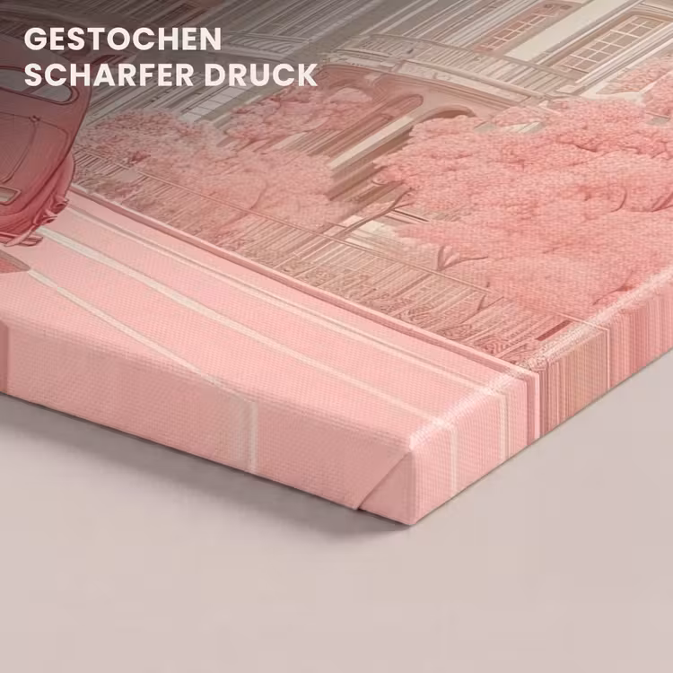 City - Car - Pink canvas 2cm klein -uniquesellingpoint_afwerking-onlywow_DE