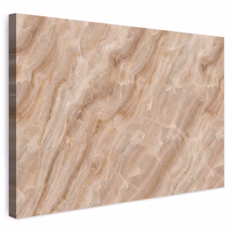 Steen - Ader - Natuur - Modern - Beige canvas 2cm klein -3d