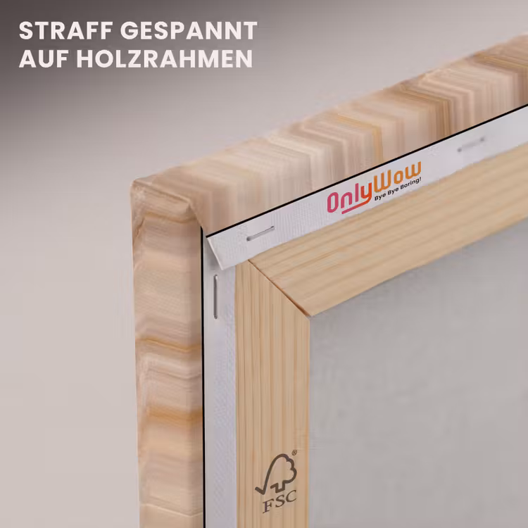 Steen - Ader - Natuur - Modern - Beige canvas 2cm klein -uniquesellingpoint_afwerking-onlywow_DE