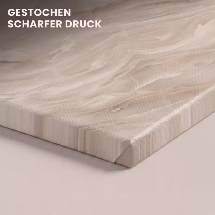 Steen - Golvend - Abstract - Beige canvas 2cm klein -closeup_print_DE