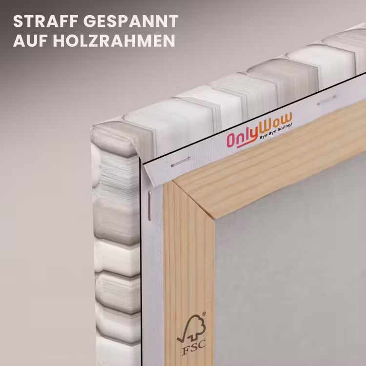 Steen - Kiezel - Natuur - Minimalistisch - Beige canvas 2cm klein -uniquesellingpoint_afwerking-onlywow_DE