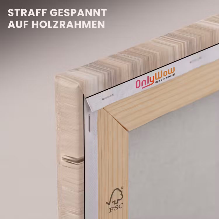 Steen - Patroon - Textuur - Natuurlijk - Beige canvas 2cm klein -uniquesellingpoint_afwerking-onlywow_DE