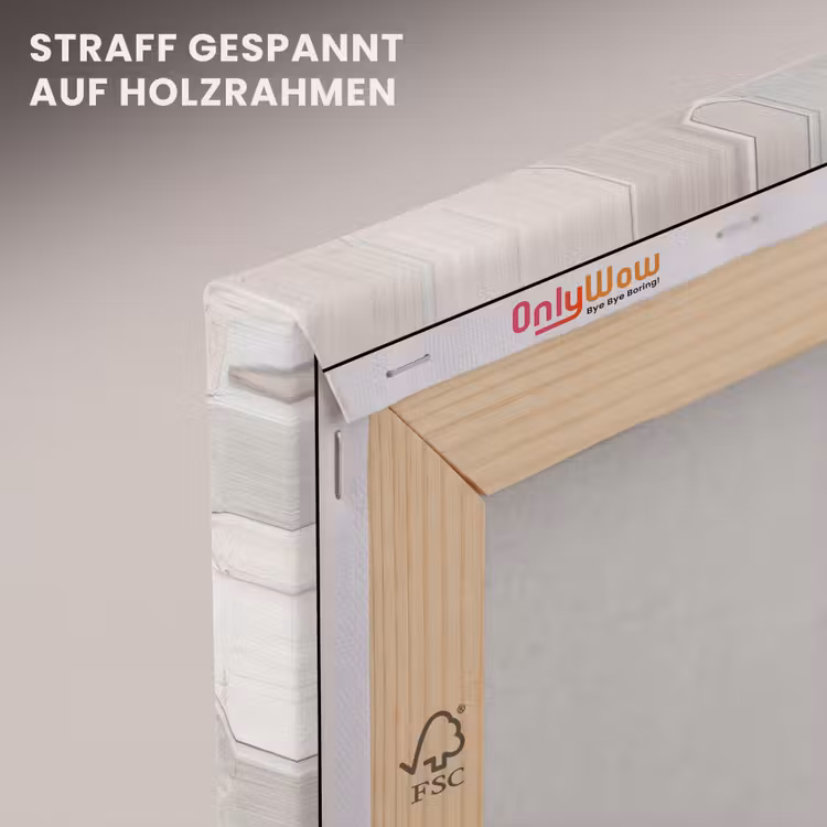 Steen - Patroon - Textuur - Beige canvas 2cm klein -uniquesellingpoint_afwerking-onlywow_DE