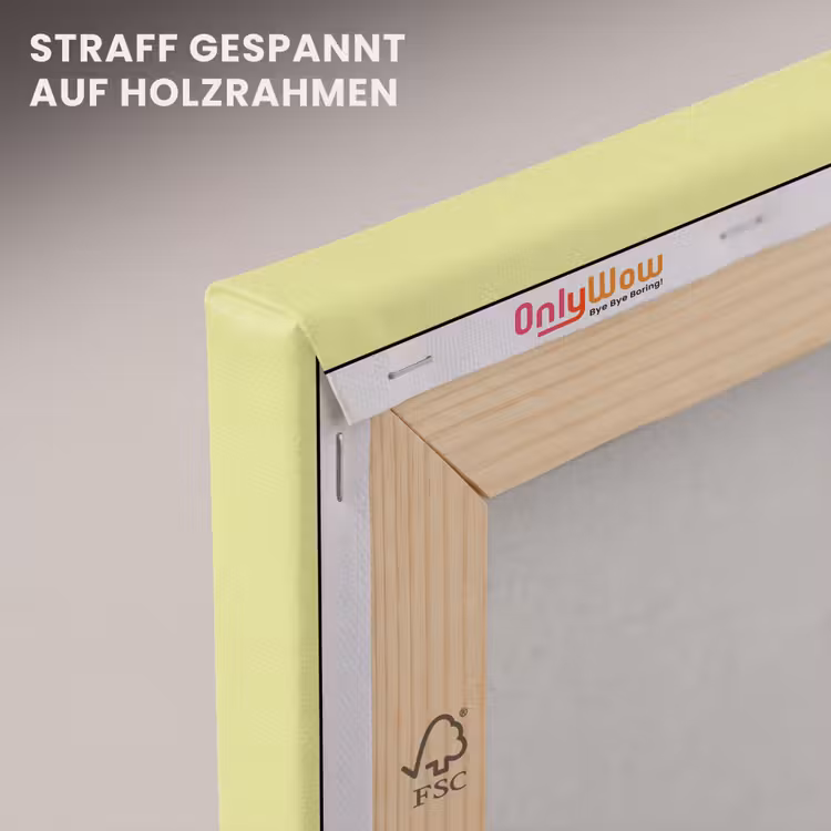 Sterren - Patroon - Groen canvas 2cm klein 34 -uniquesellingpoint_afwerking-onlywow_DE