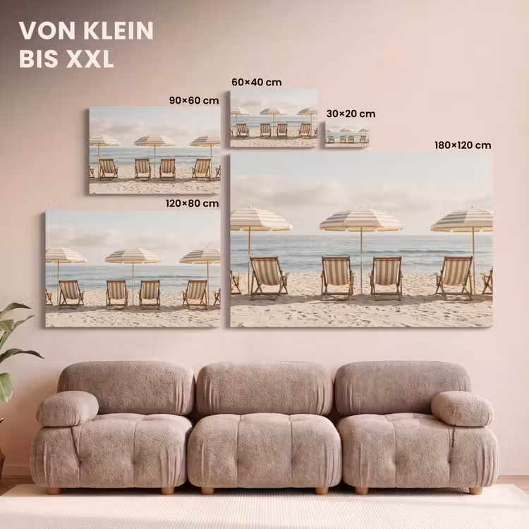 Strand - Stoelen - Parasol canvas 2cm klein -Xsfeer8_DE