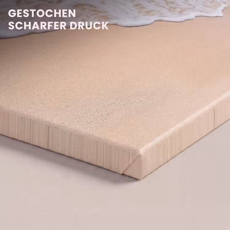 Strand - Water - Natuur - Blauw - Beige canvas 2cm klein -closeup_print_DE