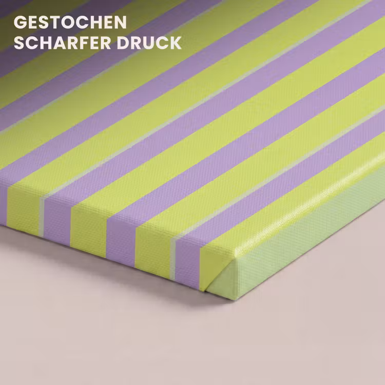 Strepen - Patroon - Groen canvas 2cm klein 34 -closeup_print_DE