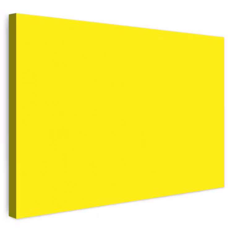 Sunshine - Glow - Geel canvas 2cm klein 34 -3d