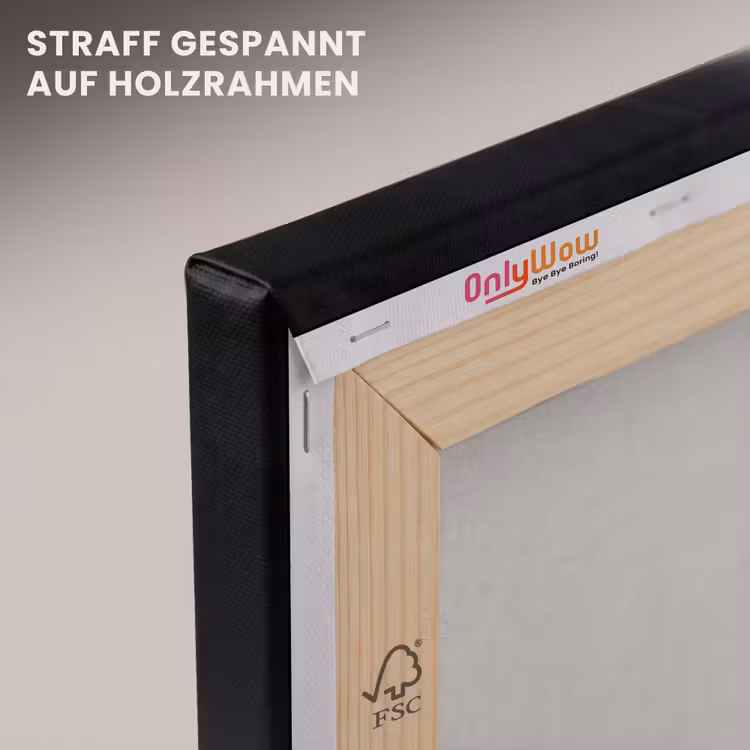 Danser - Podium - Zwart-wit - Kunst - Klassiek canvas 2cm klein -uniquesellingpoint_afwerking-onlywow_DE