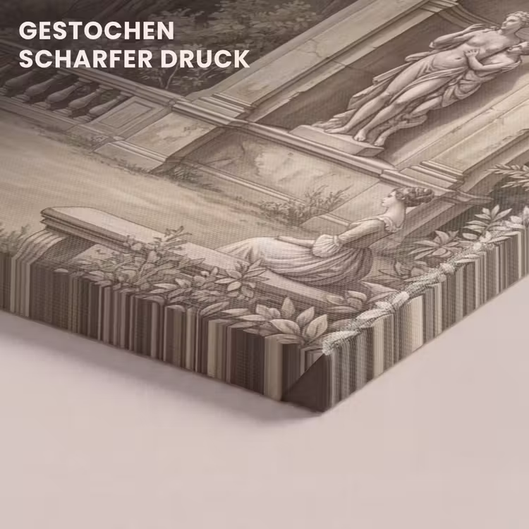 Terras - Stad - Uitzicht - Rivier canvas 2cm klein -uniquesellingpoint_afwerking-onlywow_DE