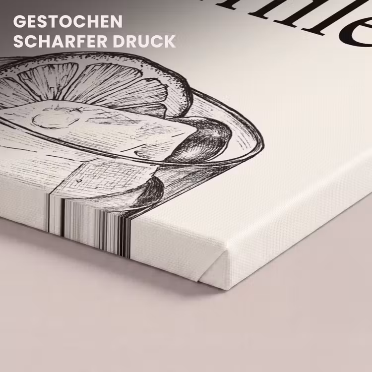 Tekst - Glas - Getekend - Citroen canvas 2cm klein -uniquesellingpoint_afwerking-onlywow_DE