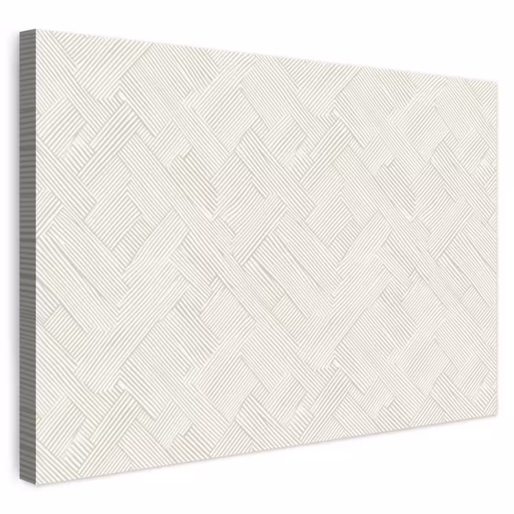 Textuur - Abstract - Beige canvas 2cm klein 34 -3d