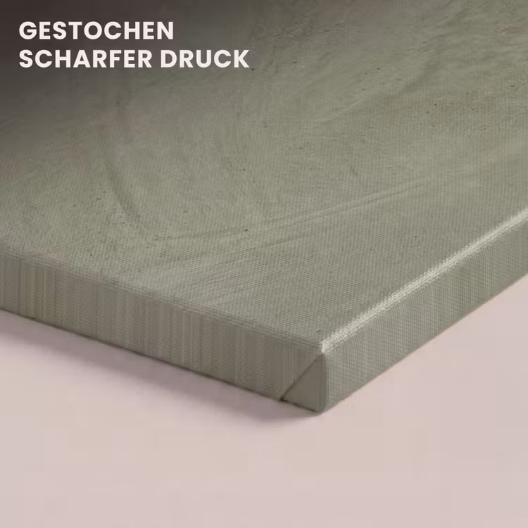 Textuur - Betonlook - Achtergrond - Modern - Groen canvas 2cm klein -closeup_print_DE
