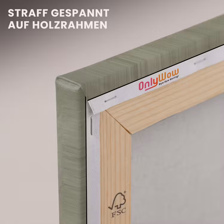 Textuur - Betonlook - Achtergrond - Modern - Groen canvas 2cm klein -uniquesellingpoint_afwerking-onlywow_DE