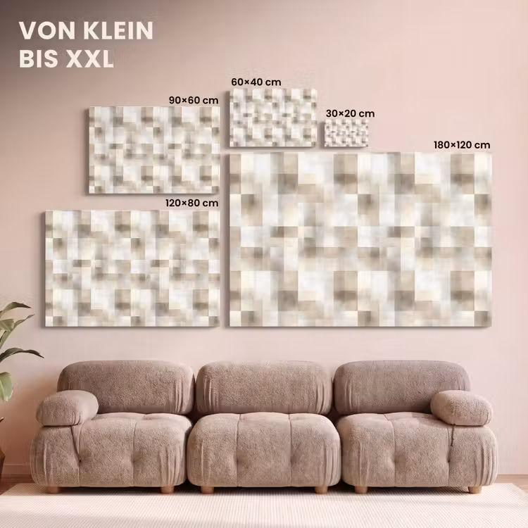 Textuur - Linnen - Beige canvas 2cm klein 34 -Xsfeer8_DE