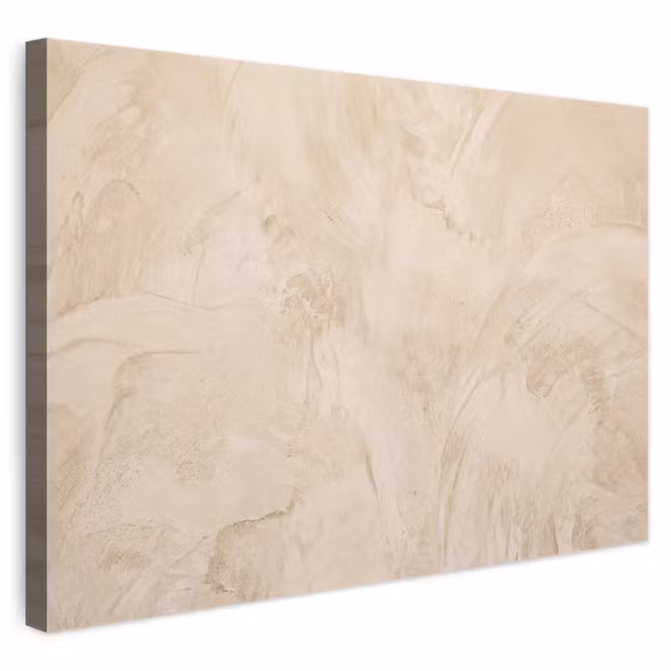 Textuur - Patroon - Abstract - Modern - Beige canvas 2cm klein -3d