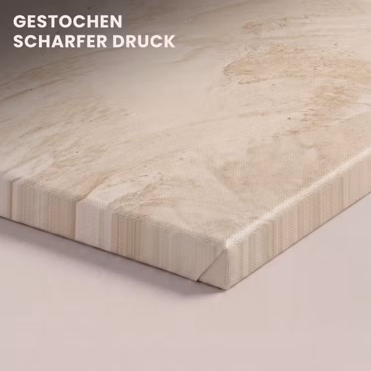 Textuur - Patroon - Abstract - Modern - Beige canvas 2cm klein -closeup_print_DE
