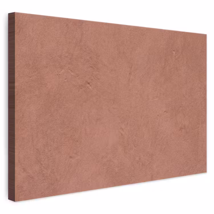 Textuur - Roodbruin - Grof - Modern canvas 2cm klein -3d