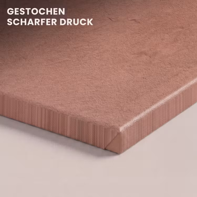 Textuur - Roodbruin - Grof - Modern canvas 2cm klein -closeup_print_DE