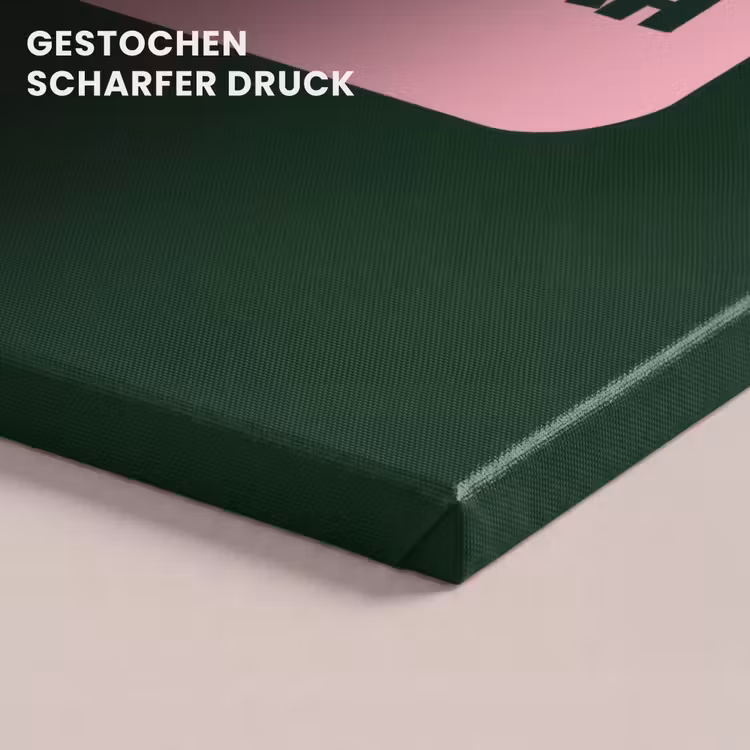 Tekstwolk - BLAH BLAH BLAH - Roze canvas 2cm klein -closeup_print_DE