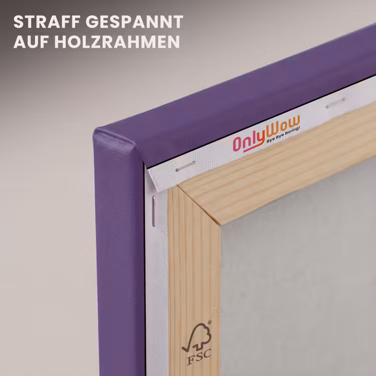 Deep - Plum - Paars canvas 2cm klein 34 -uniquesellingpoint_afwerking-onlywow_DE
