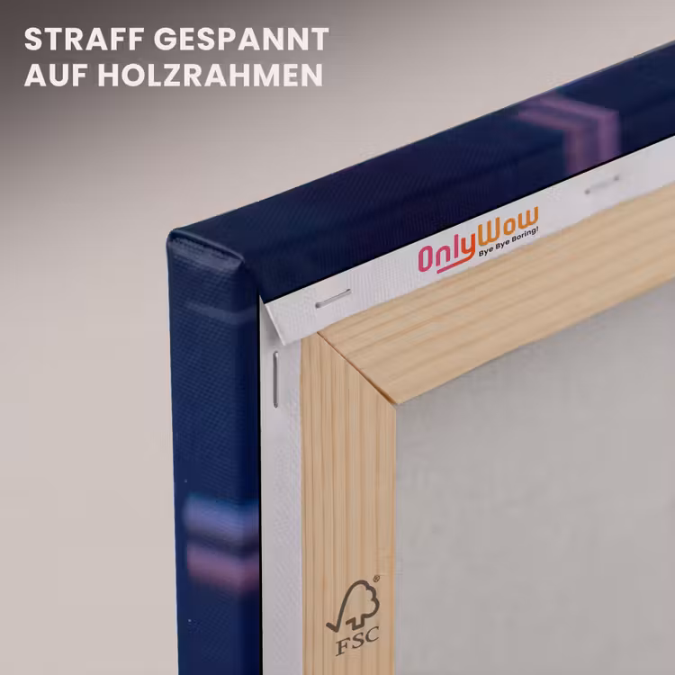 Dier - Onderwater - Natuur - Roze - Mysterieus canvas 2cm klein -uniquesellingpoint_afwerking-onlywow_DE