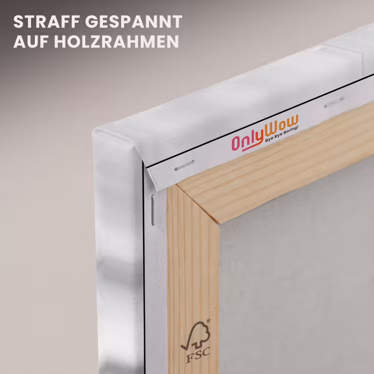 Tomaten - Chef - Zwart - Wit canvas 2cm klein -uniquesellingpoint_afwerking-onlywow_DE
