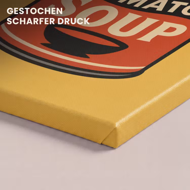 Tomatensoep - Gezichtje - Illustratie - Rood canvas 2cm klein -closeup_print_DE