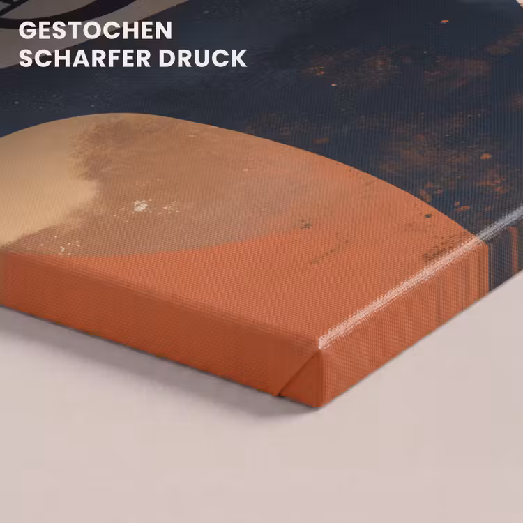 Sleutel - G - Abstract - Beige canvas 2cm klein -uniquesellingpoint_afwerking-onlywow_DE