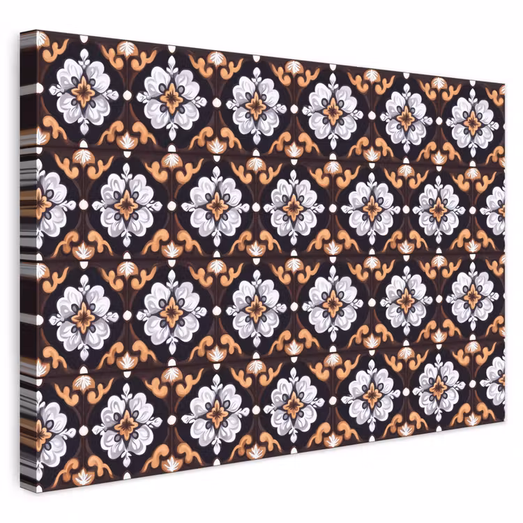 traditioneel - Element - Kleurrijk canvas 2cm klein 34 -3d