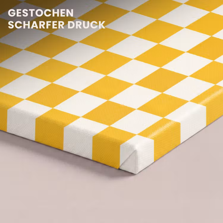 Traditioneel - Patroon - Geel canvas 2cm klein 34 -closeup_print_DE