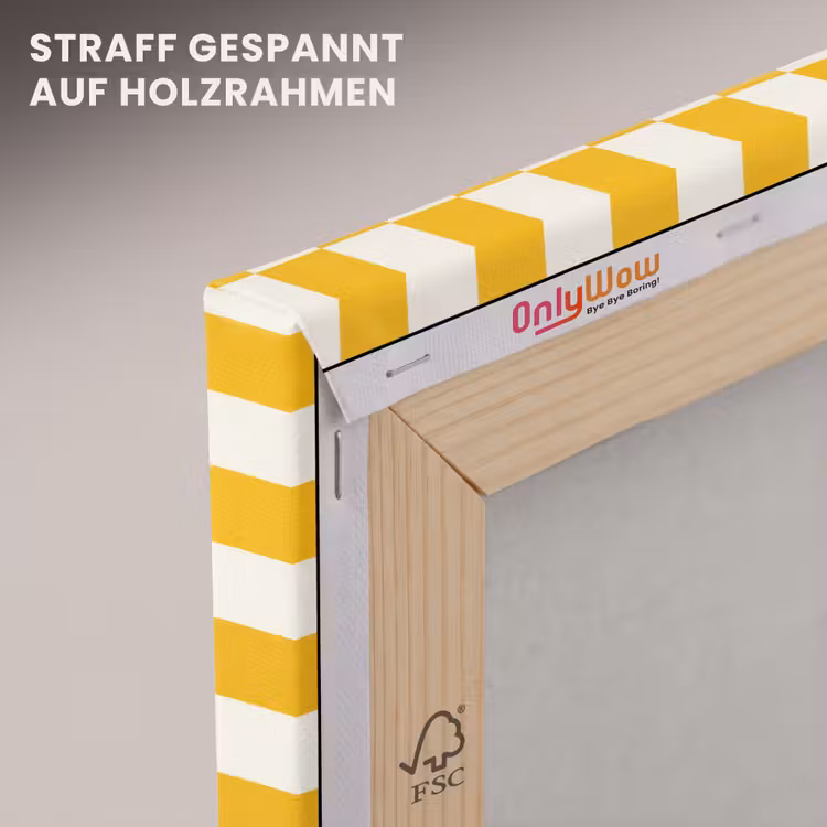 Traditioneel - Patroon - Geel canvas 2cm klein 34 -uniquesellingpoint_afwerking-onlywow_DE
