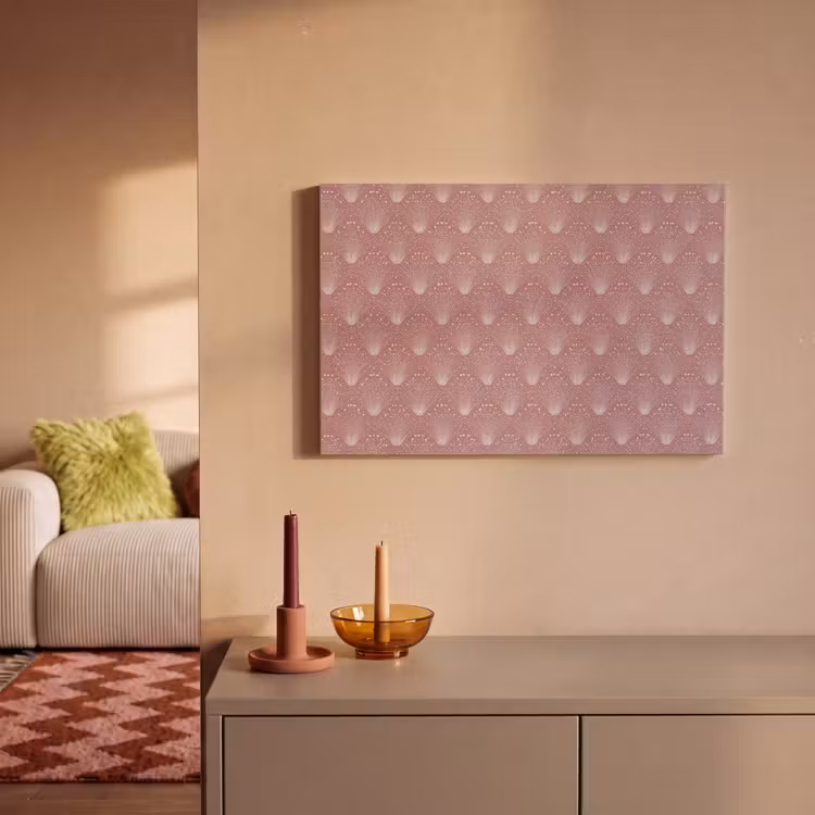 Trendy - Patroon - Roze canvas 2cm klein 34 -sfeer1