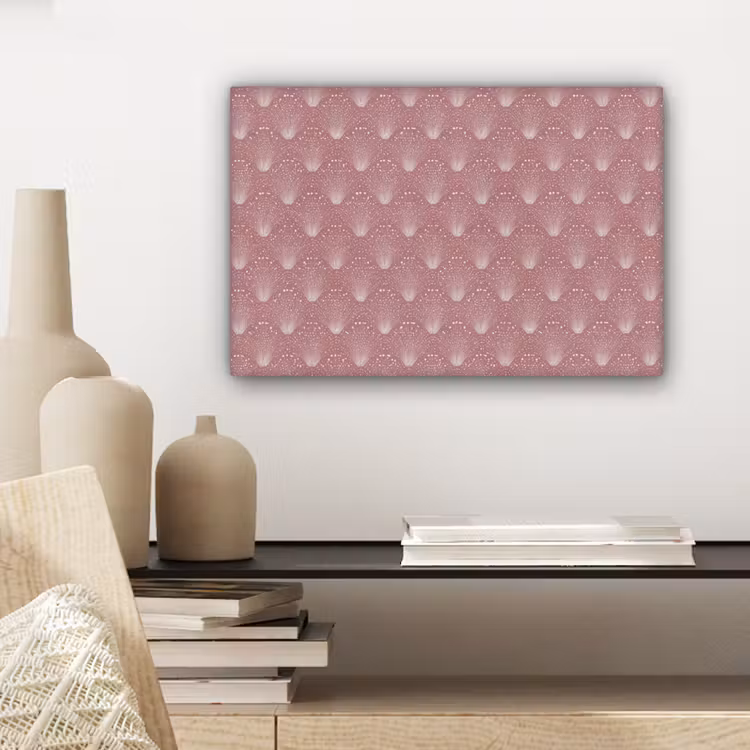 Trendy - Patroon - Roze canvas 2cm klein 34 -sfeer6