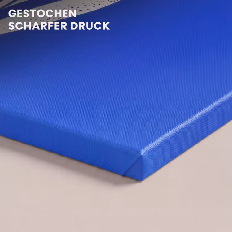 Tulp - Minimalistisch - Bladeren - Wit canvas 2cm klein -uniquesellingpoint_afwerking-onlywow_DE