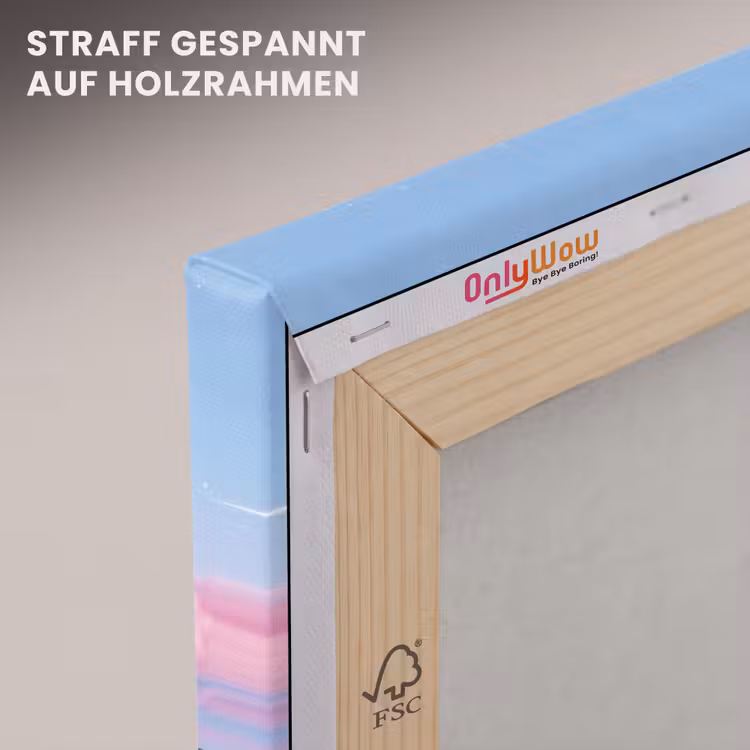 Leinwandbild - Tür – Fantasie – Raum - Deur - Fantasie - Ruimte canvas 2cm klein