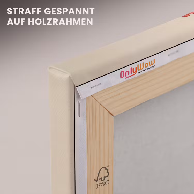 Deurkrans - Strik - Kerst - Rood - Groen canvas 2cm klein -uniquesellingpoint_afwerking-onlywow_DE